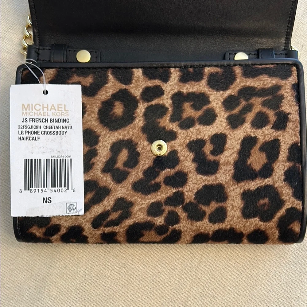Michael Kors Leopard Print Bag and Wallet Set - Picture 8 of 16